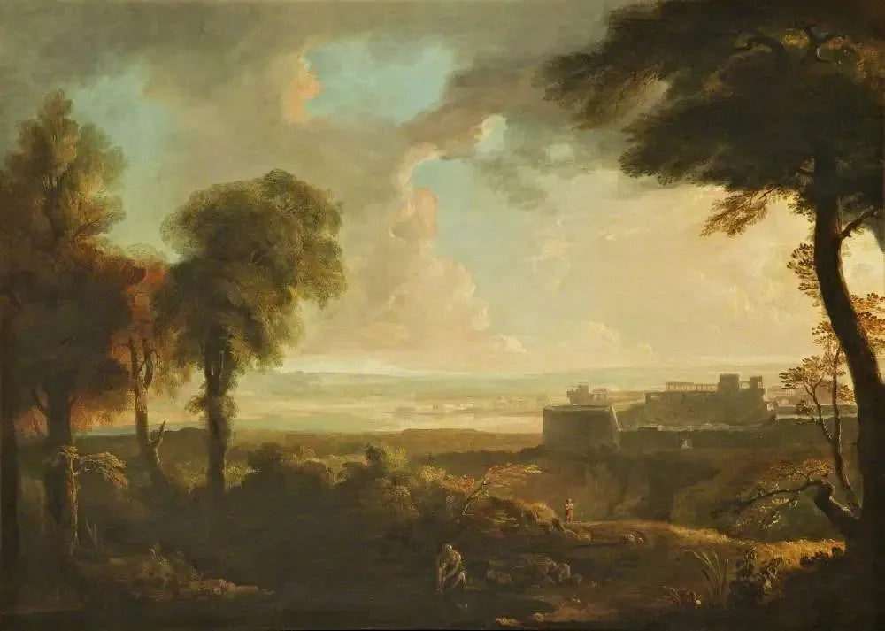 Paysage italien - John Martin image 1 tableau peint à l’huile sur toile