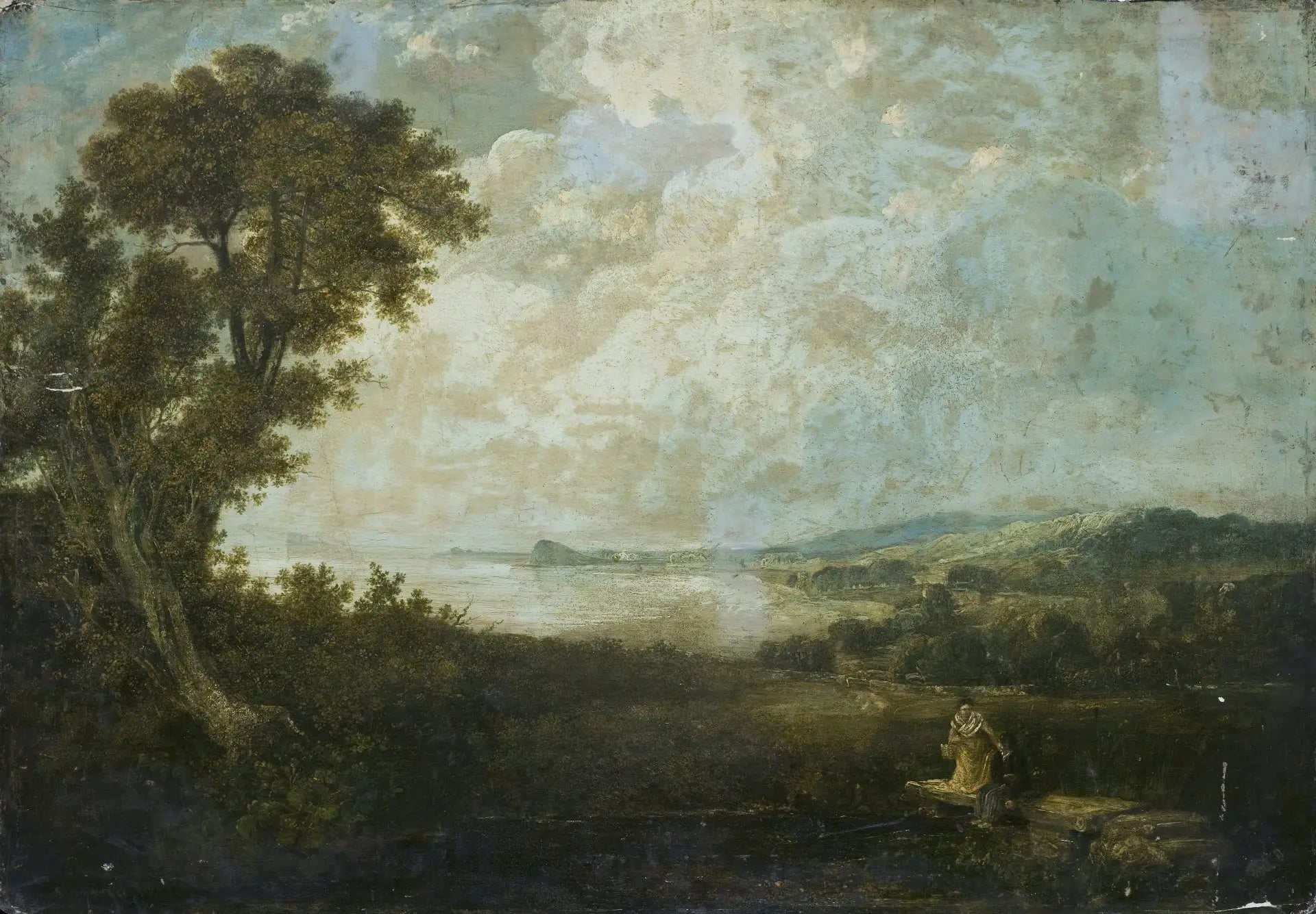 Paysage - J. M. W. Turner image 1 reproduction artisanale de tableau