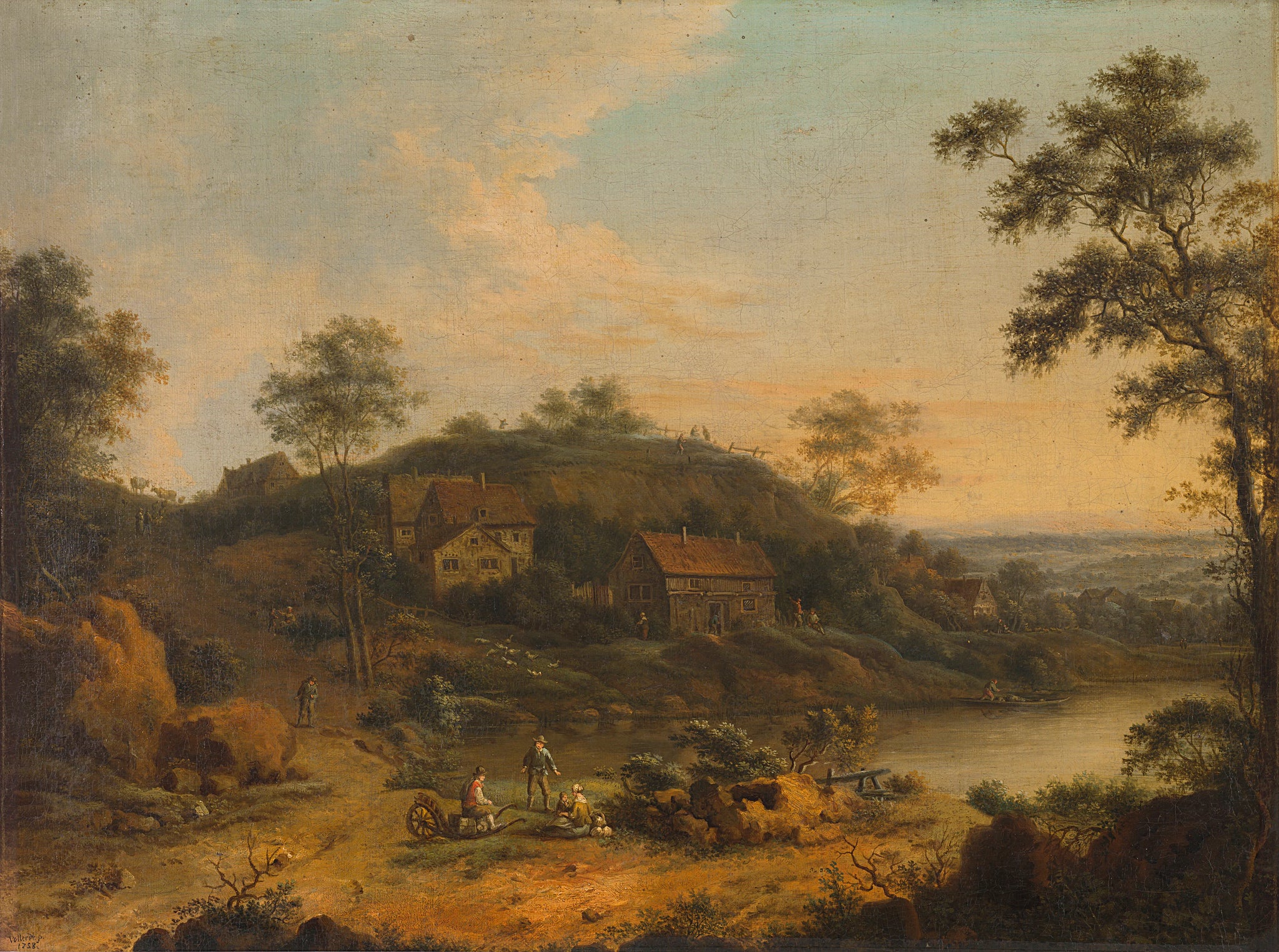 Paysage - Johann Christian Vollerdt