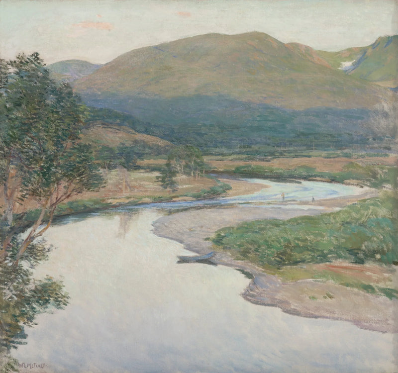 Paysage : La rivière - Willard Metcalf