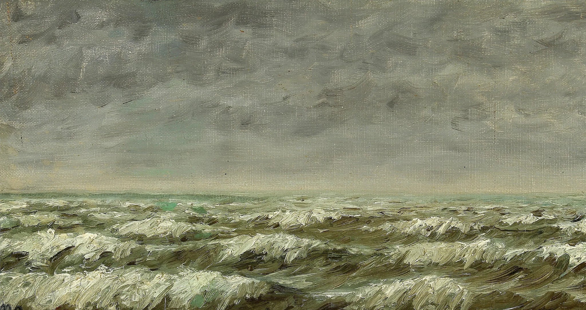 Paysage marin. (2) - Michael Peter Ancher image 1 reproduction artisanale de tableau