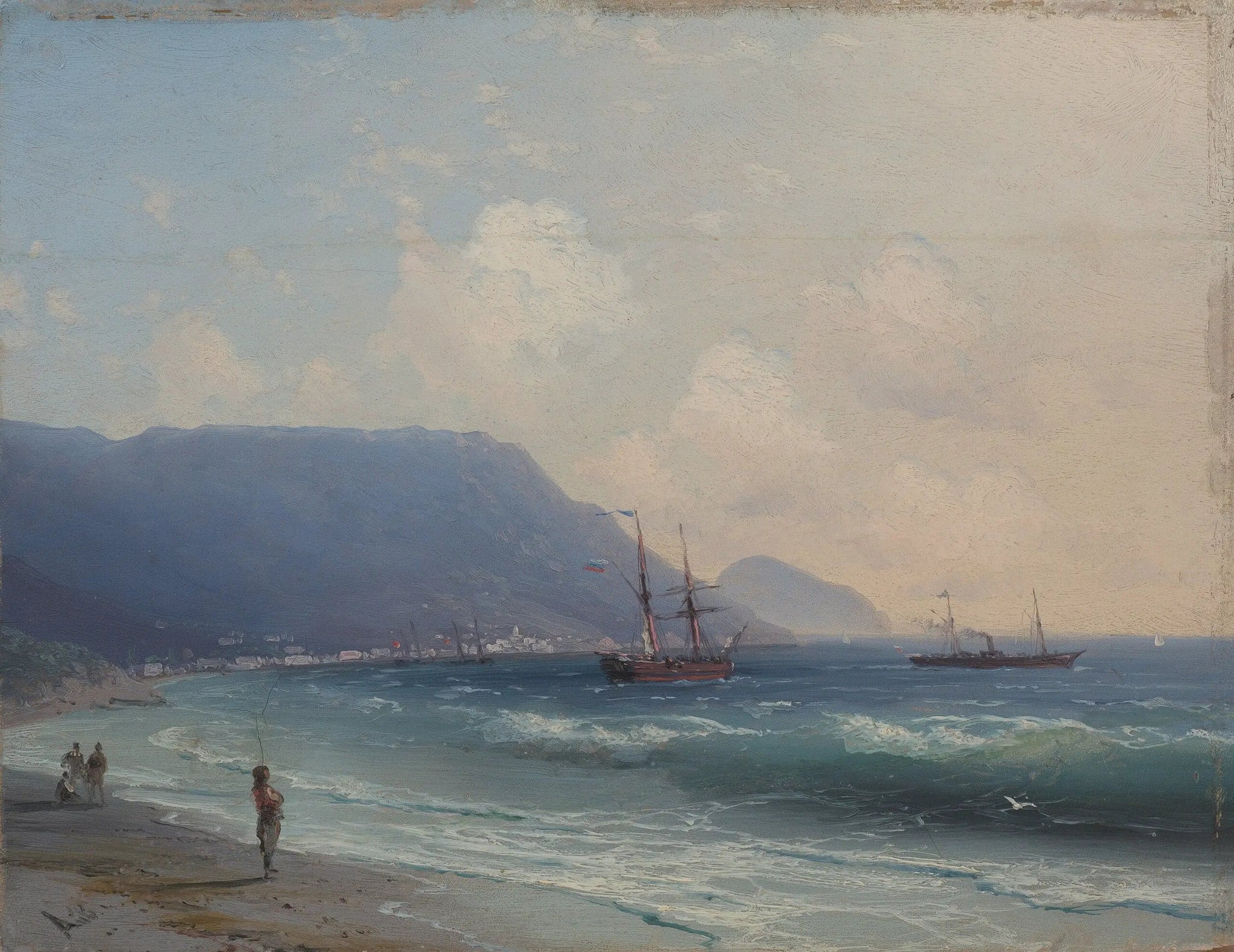 Paysage marin - Ivan Aïvazovski image 1 reproduction d’œuvre d’art à l’huile