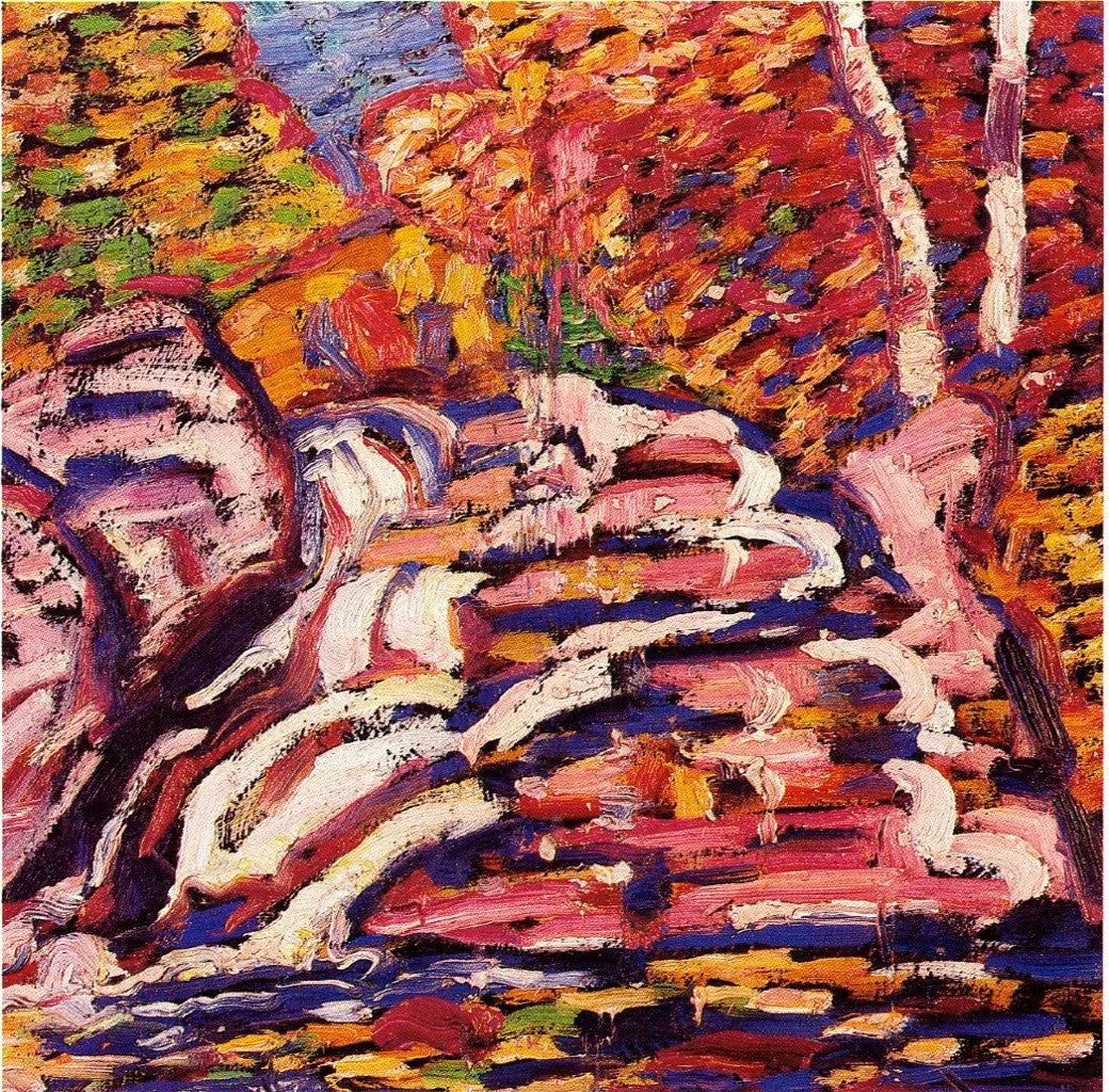 Paysage - Marsden Hartley image 1 tableau peint à l’huile sur toile