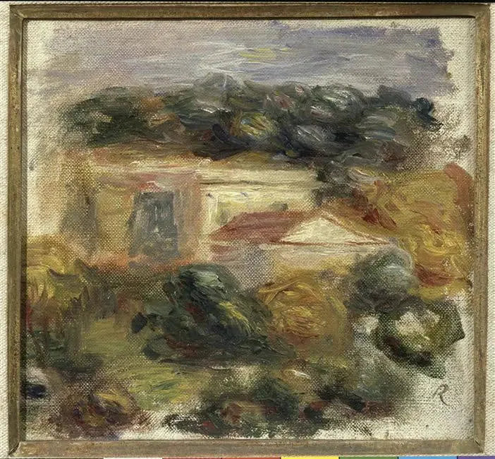 Paysage méditerranéen, Cagnes - Pierre-Auguste Renoir