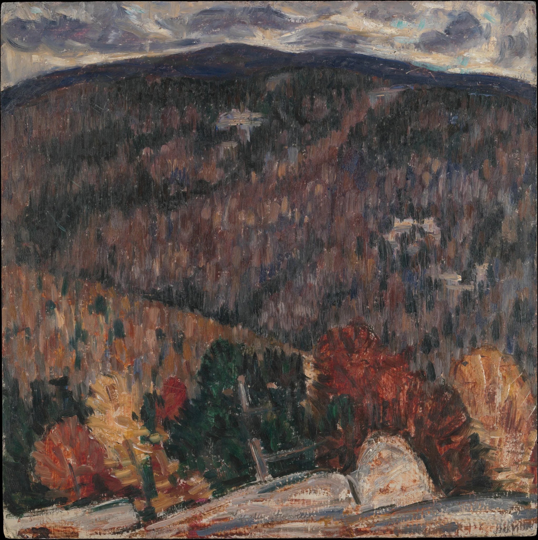 Paysage n° 25 - Marsden Hartley image 1 reproduction de peinture à l’huile