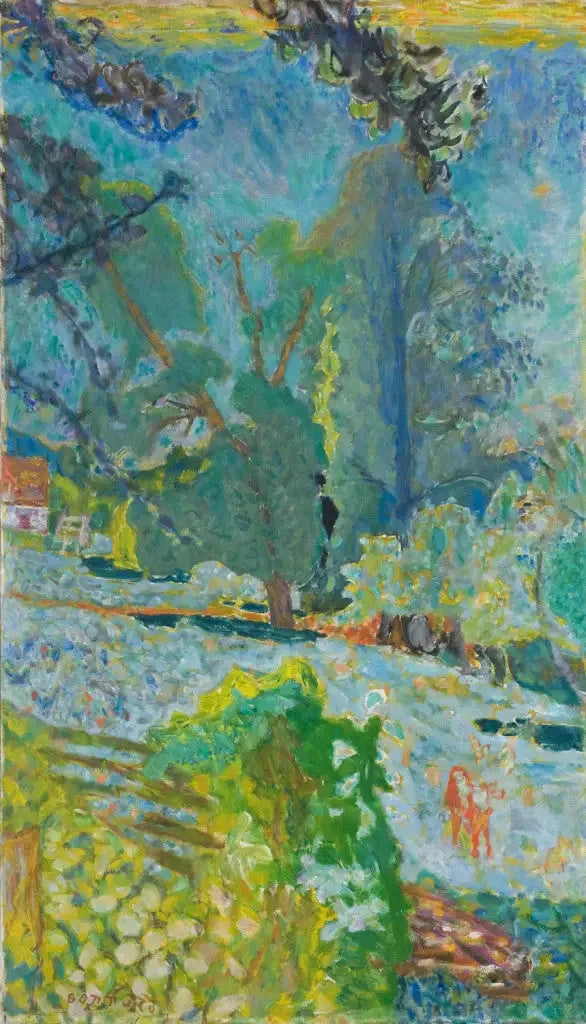 Paysage normand - Pierre Bonnard image 1 reproduction d’œuvre d’art à l’huile