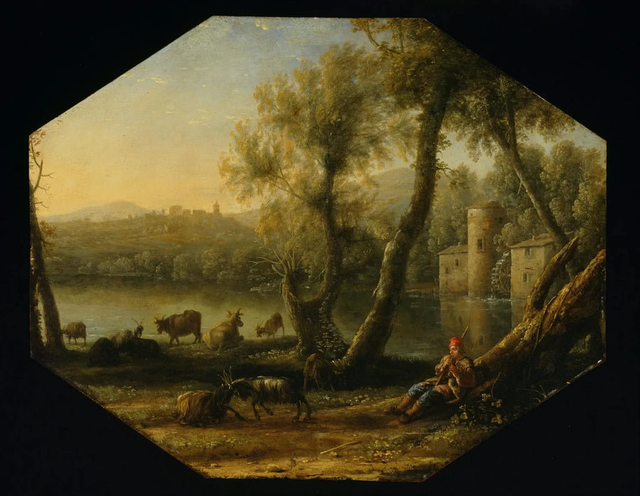 Paysage pastoral - Claude Lorrain
