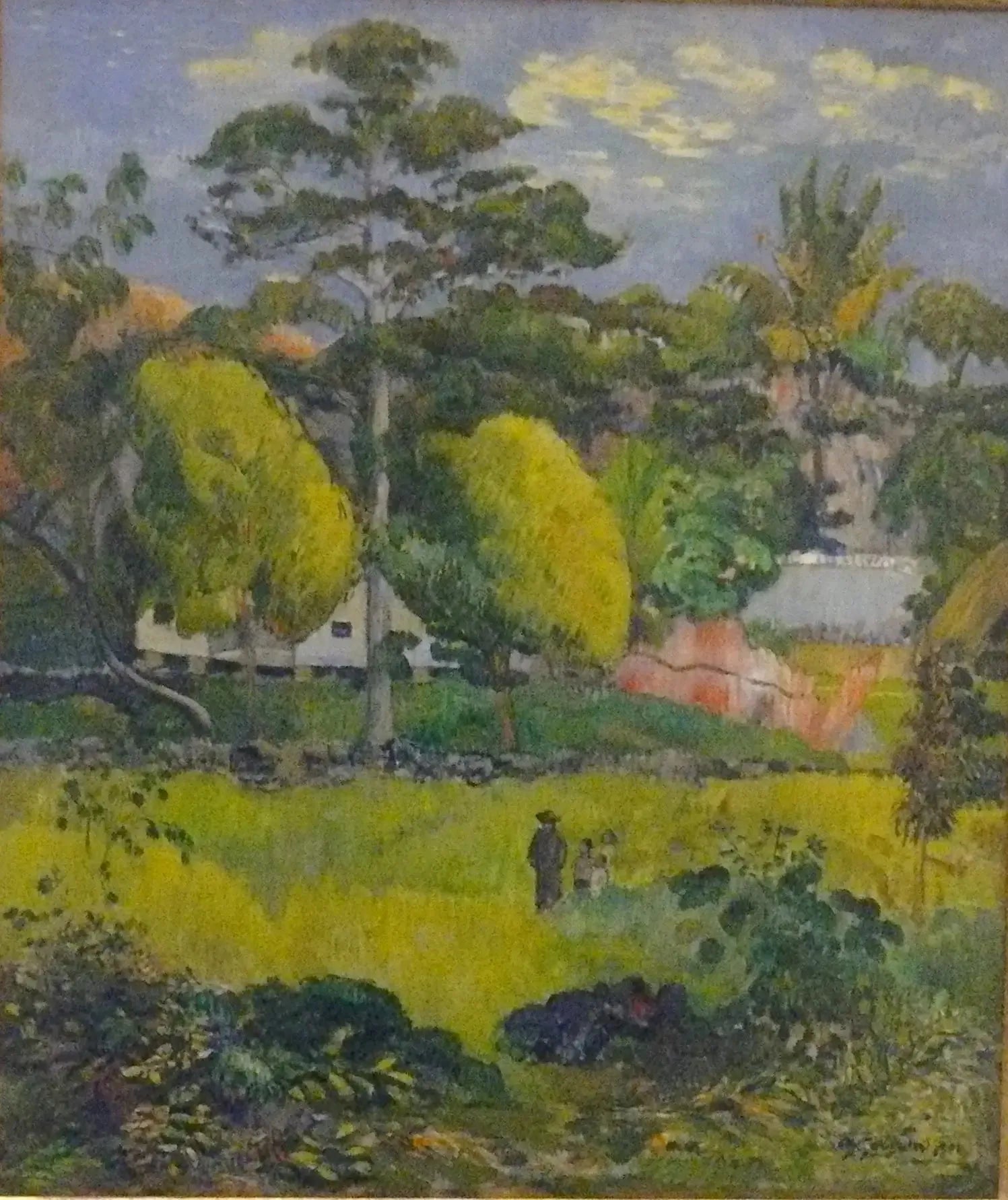 Paysage - Paul Gauguin image 1 tableau peint à l’huile sur toile