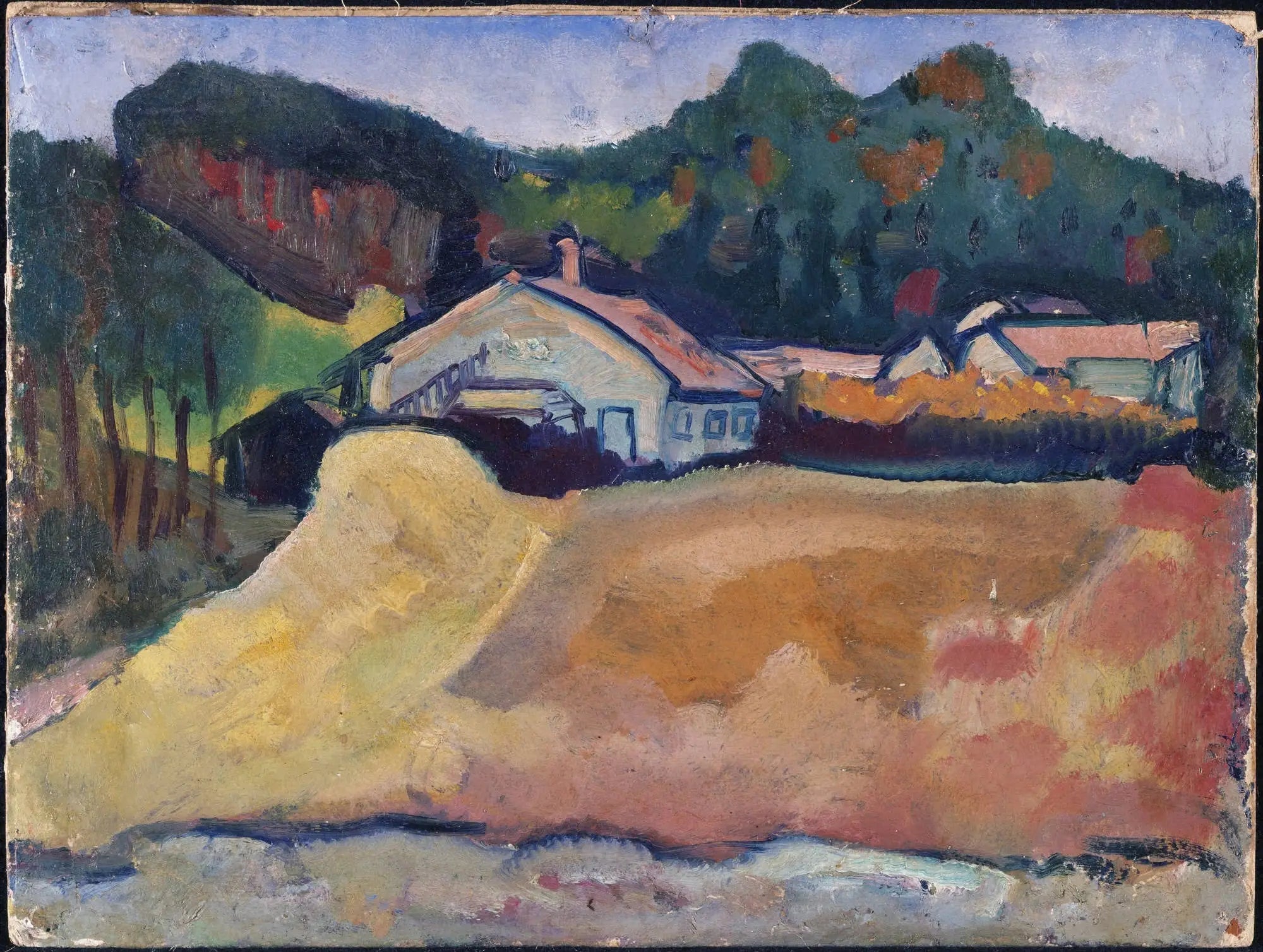 Paysage - Paul Klee image 1 tableau peint à l’huile sur toile