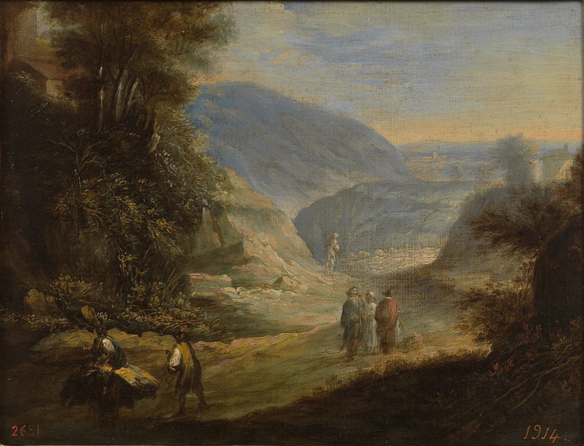 Paysage - Pedro Rodríguez de Miranda