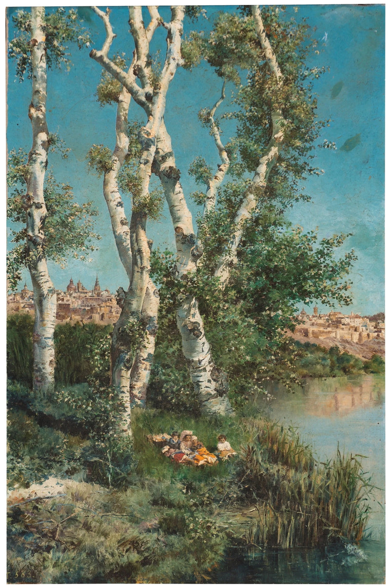 Paysage de la périphérie de la ville de Tolède - Ricardo Arredondo Calmache