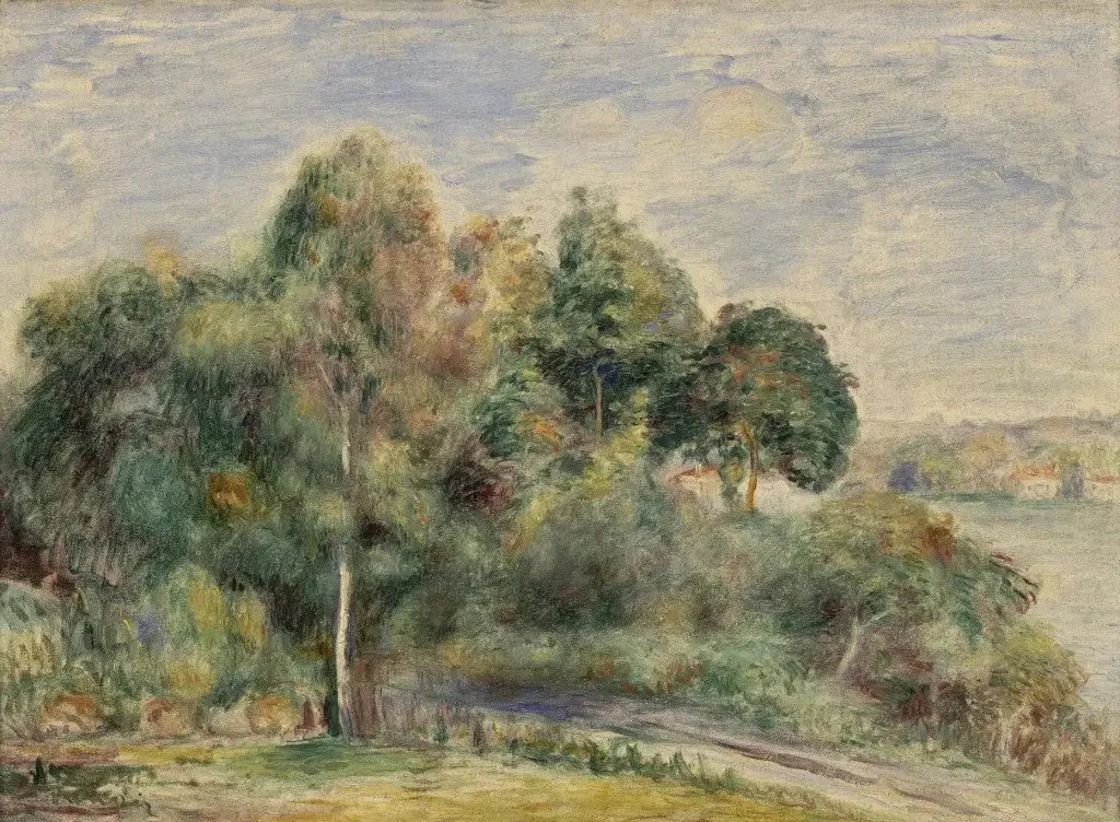 Paysage - Pierre-Auguste Renoir image 1 tableau peint à l’huile sur toile