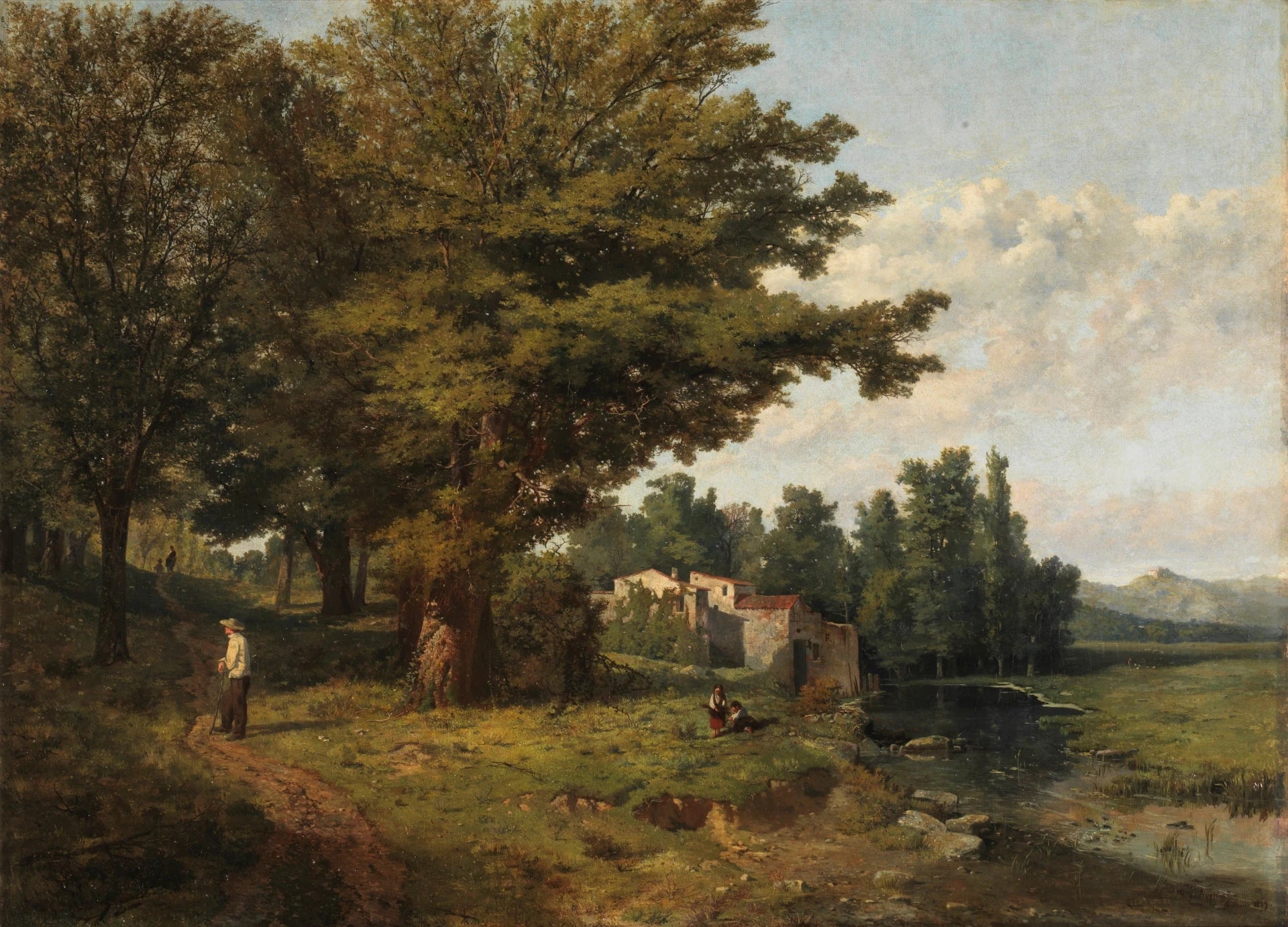 Paysage de Portland - Serafin de Avendano