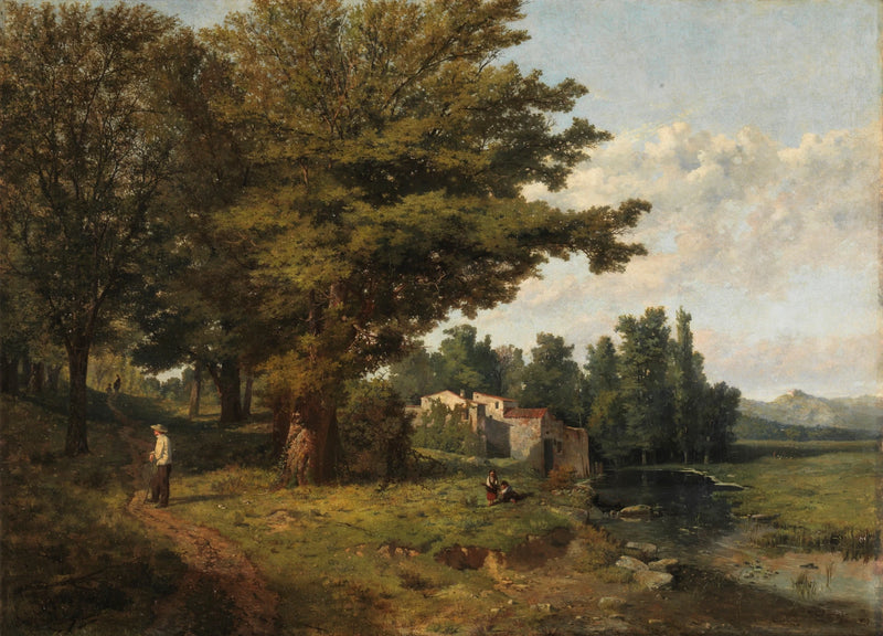 Paysage de Portland - Serafin de Avendano