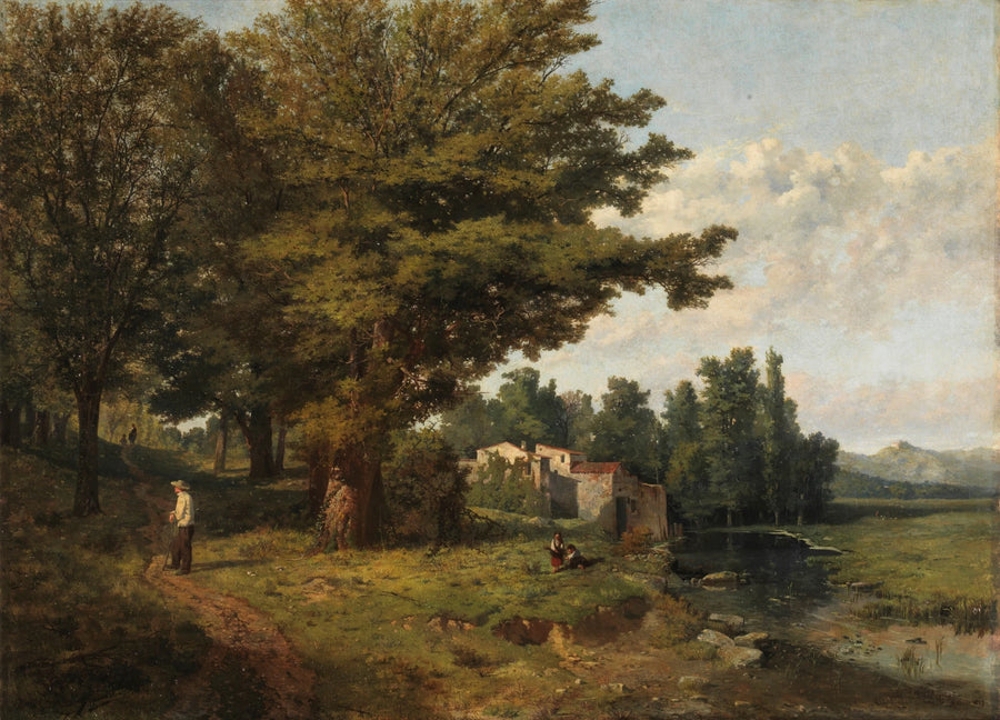 Paysage de Portland - Serafin de Avendano