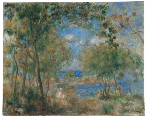 Paysage près de Noirmoutier - Pierre-Auguste Renoir