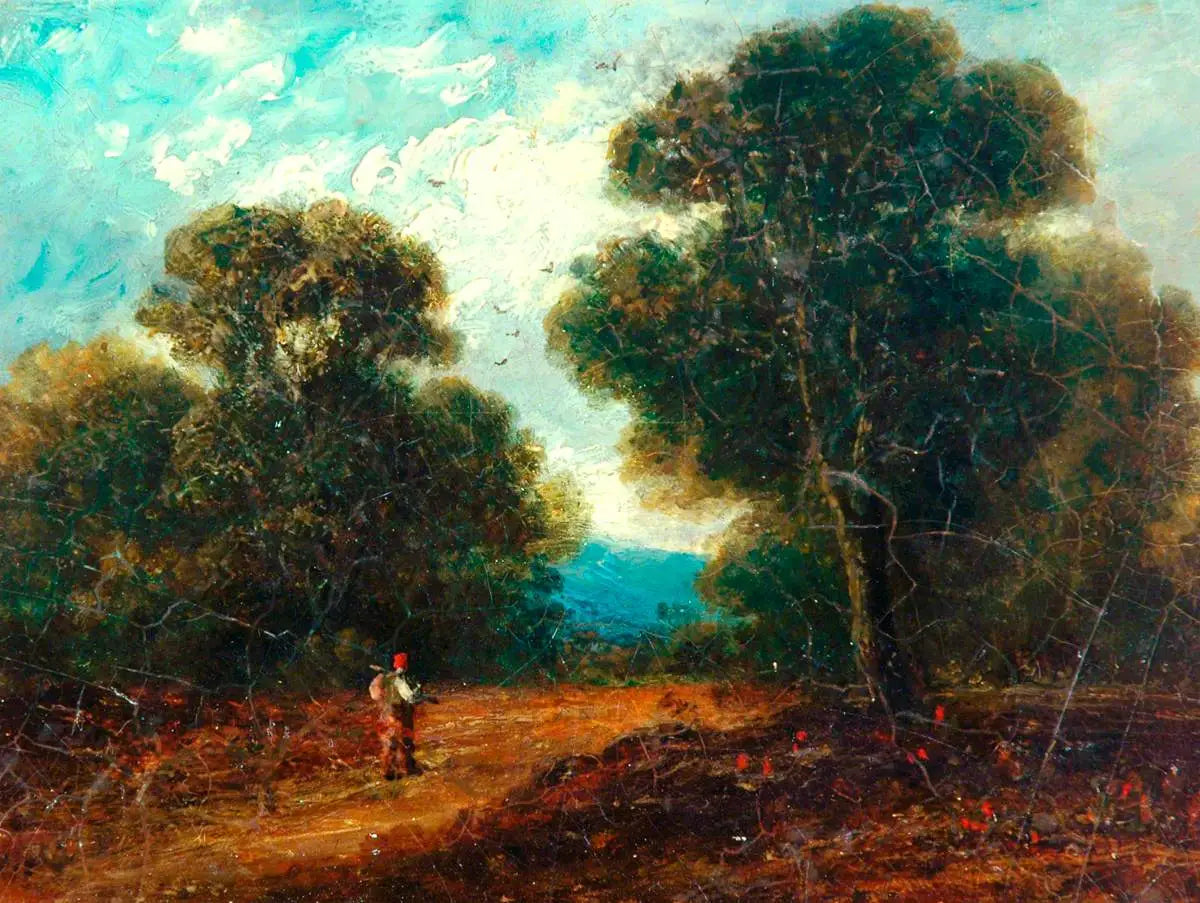Paysage près de Norwich - John Constable image 1 reproduction artisanale de tableau