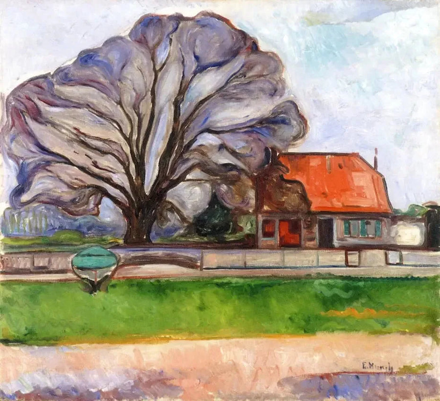 Paysage près de Travemünde - Edvard Munch