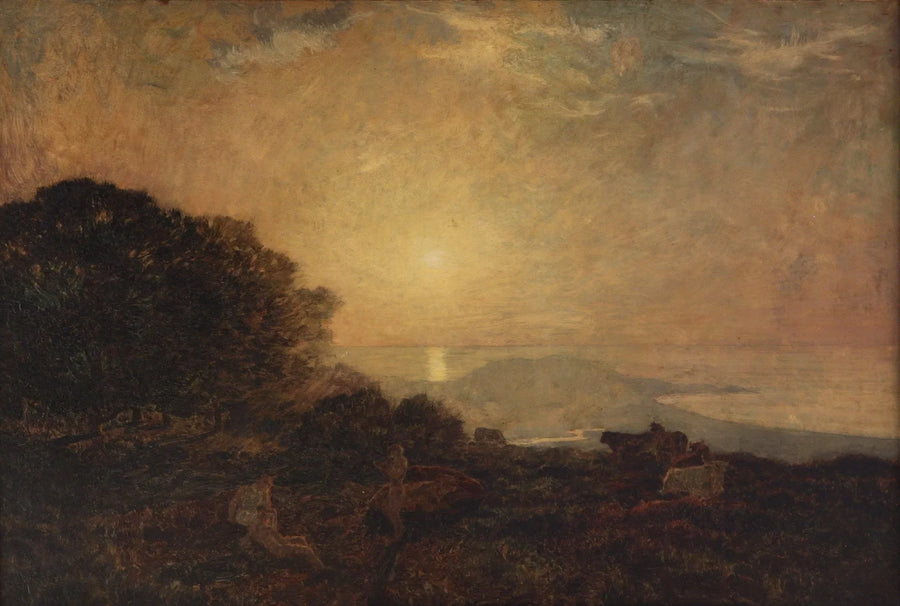 Paysage - René Ménard image 1 copie peinte à la main à l’huile