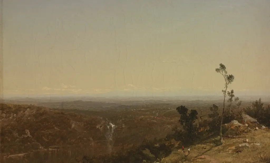 Paysage, rivière Genesee - John Frederick Kensett image 1 tableau peint à l’huile sur toile