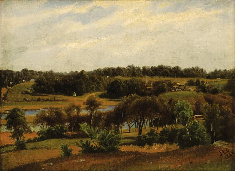 Paysage rural - Jasper Francis Cropsey