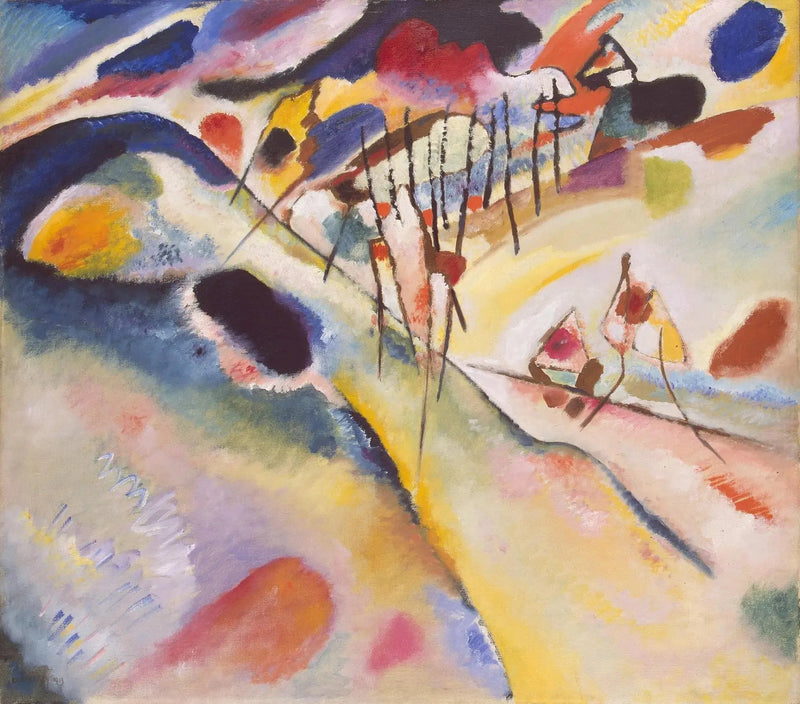 Paysage - Vassily Kandinsky
