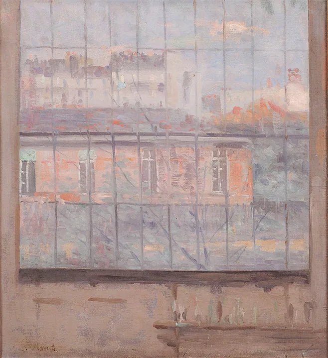 Paysage vue de l'Atelier - Eliseu Visconti image 1 reproduction d’œuvre d’art à l’huile