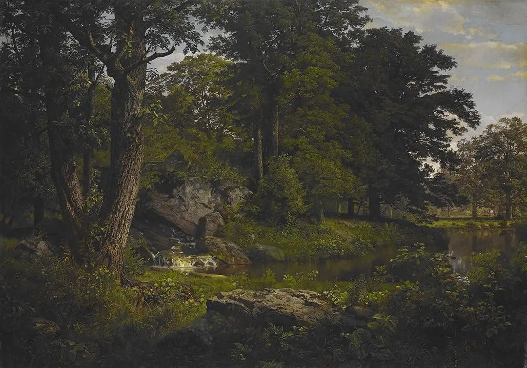 Paysage - William Trost Richards image 1 reproduction de peinture à l’huile