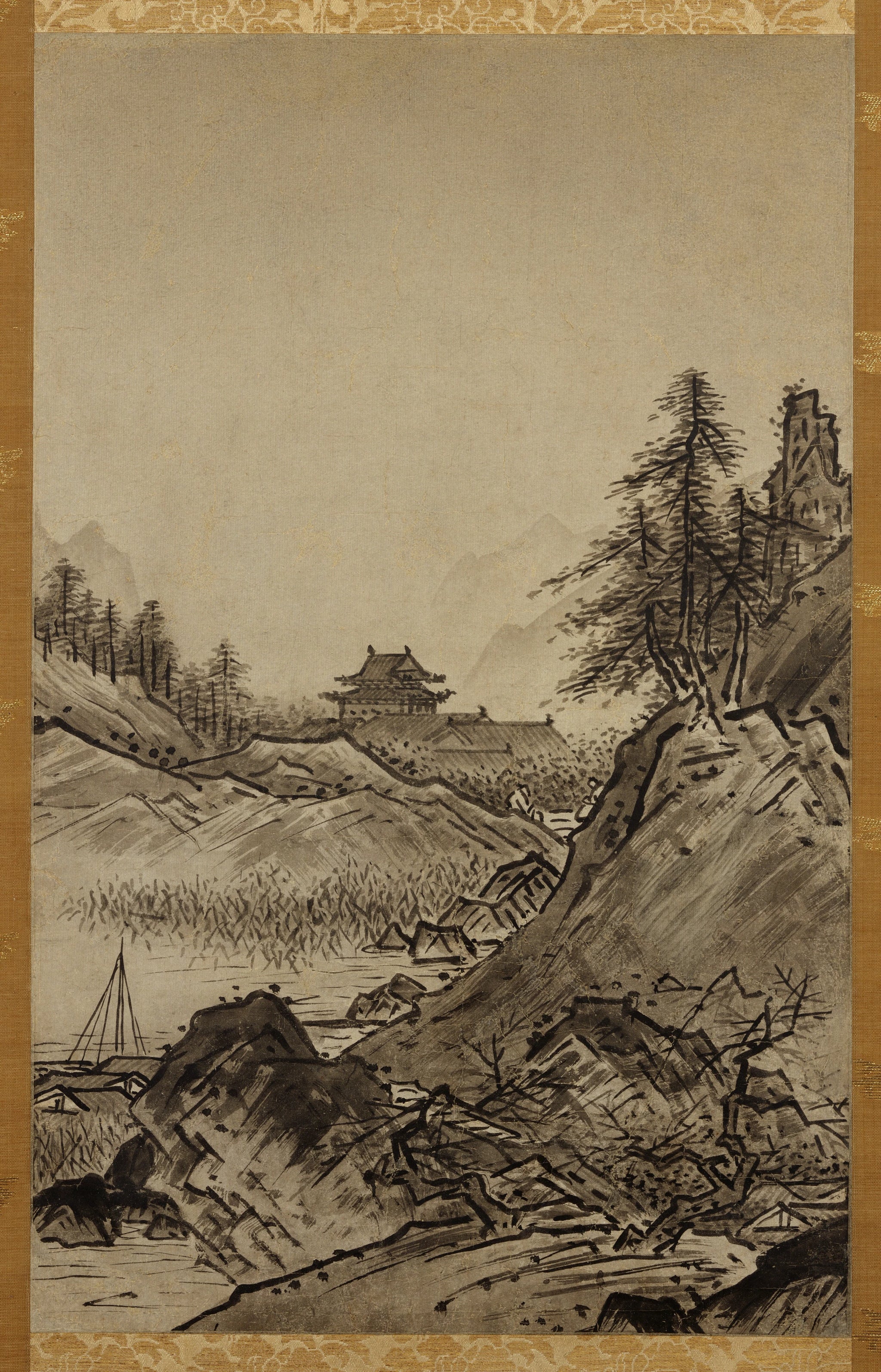 Paysages d’automne et d’hiver, Sesshū Tōyō
