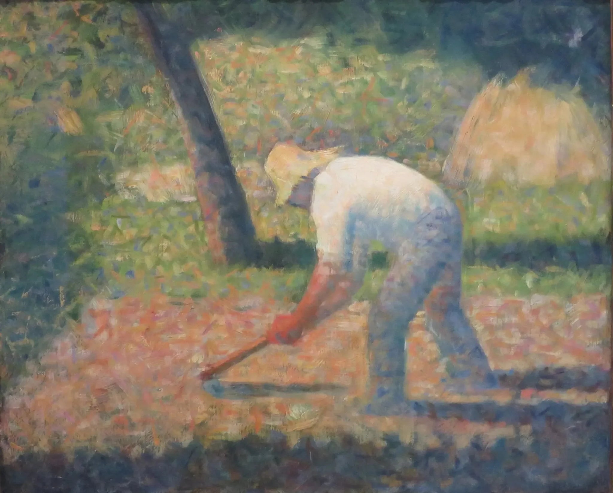 Paysan à la maison - Georges Seurat image 1 copie de tableau peinte à la main