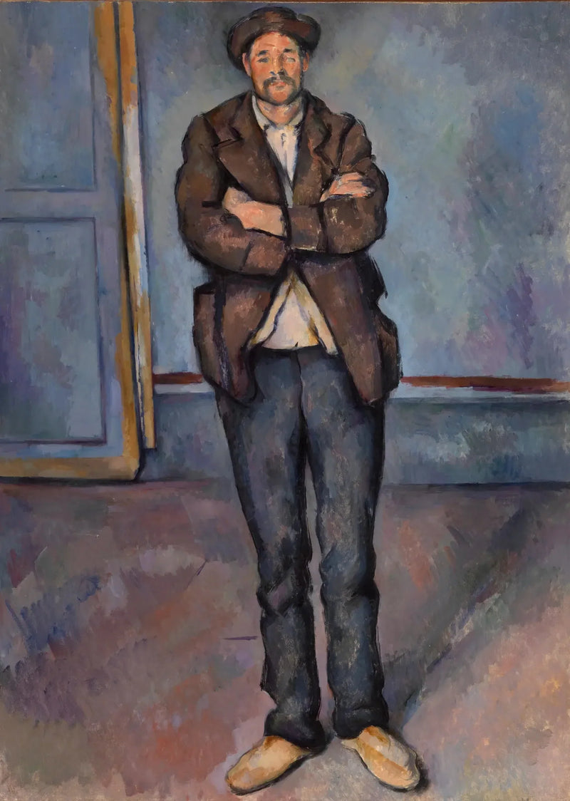 Paysan debout, les bras croisésPaysan debout, les bras croisés - Paul Cézanne