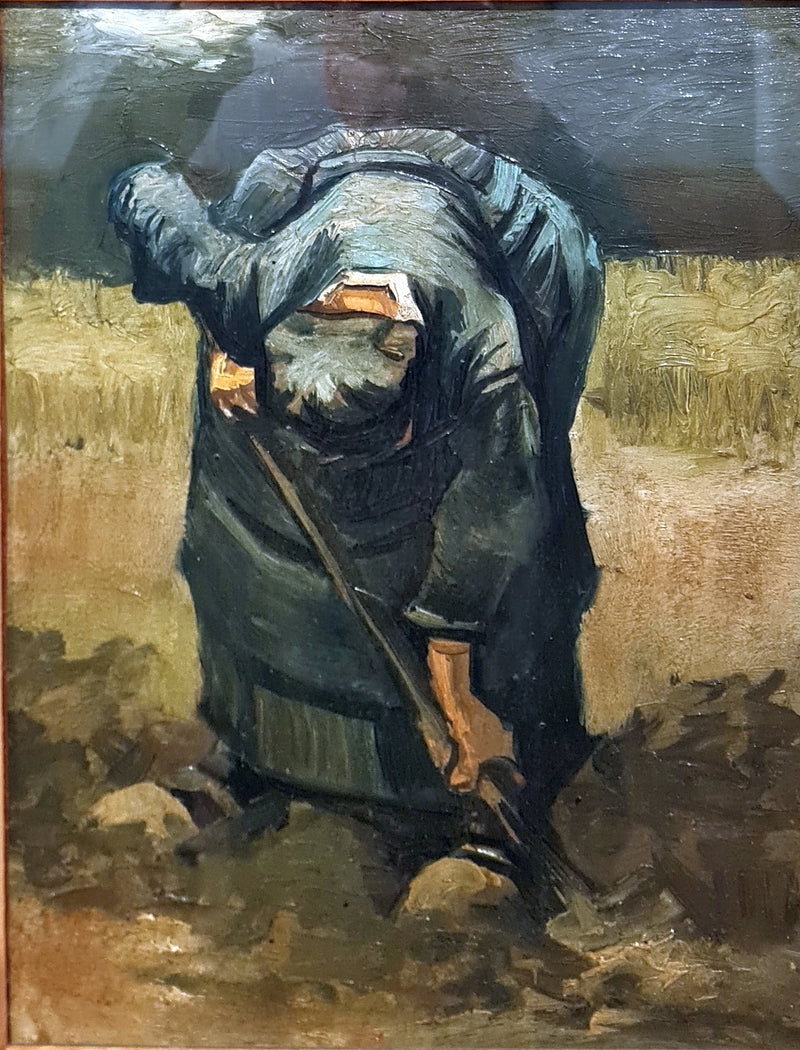 Paysanne creusant, F95a – Van Gogh