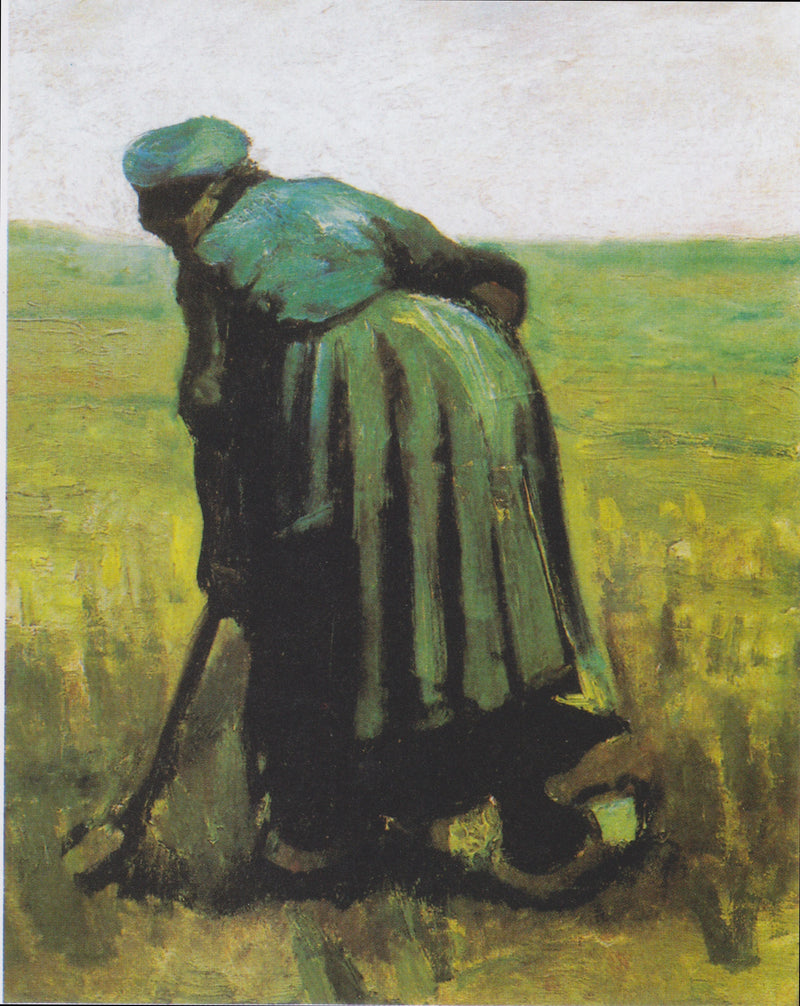 Paysanne creusant vue de dos, F95 – Van Gogh