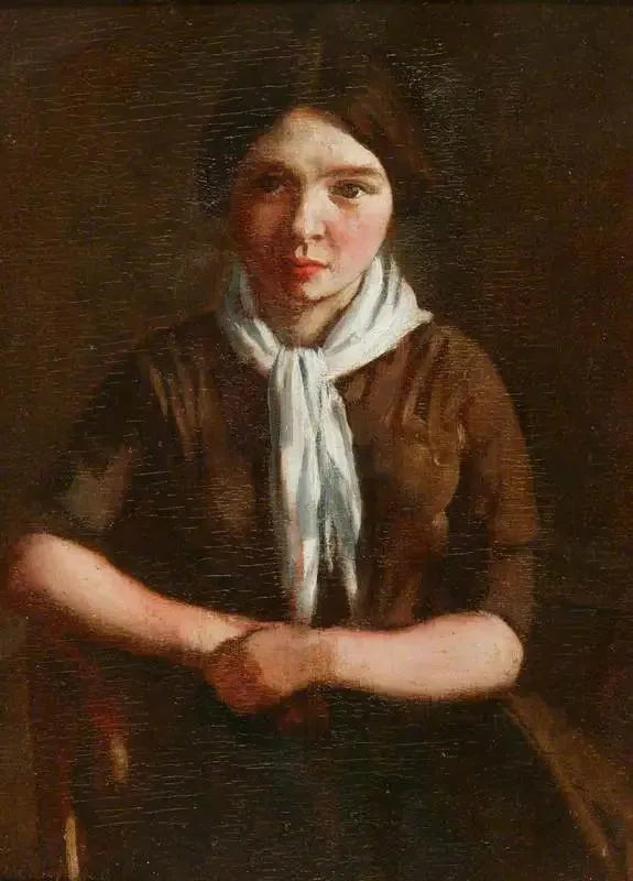 Paysanne - Jean-François Millet image 1 reproduction artisanale de tableau