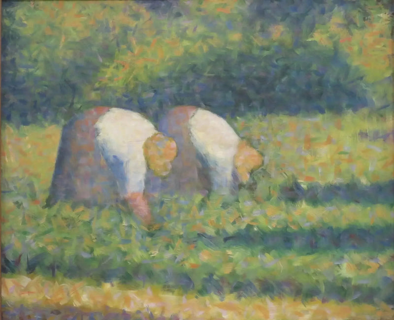 Paysannes au travail - Georges Seurat