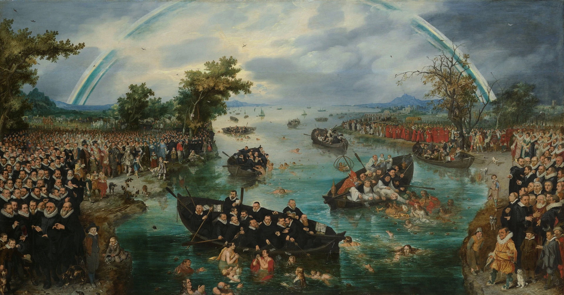 La pêche à l'âme - Adriaen Pietersz van de Venne