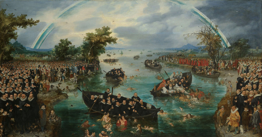 La pêche à l'âme - Adriaen Pietersz van de Venne