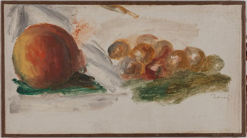 Pêche et raisins - Pierre-Auguste Renoir