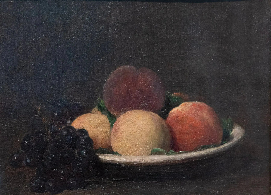 Pêches et raisins noirs - Henri Fantin-Latour