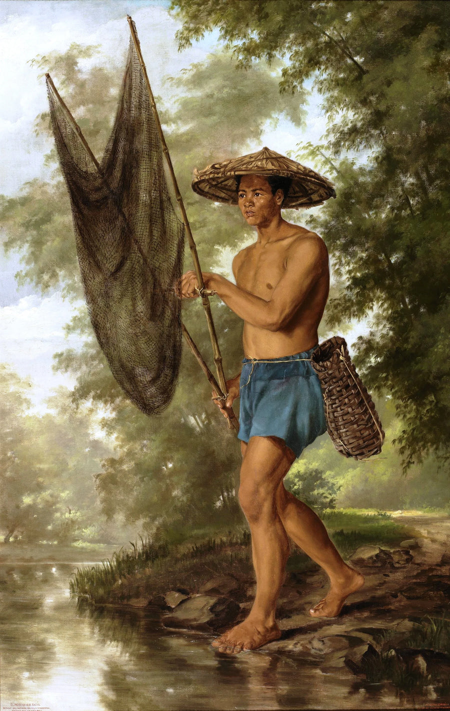 Le pêcheur de Sacag - Felix Eduardo Resurreccion Hidalgo y Padilla