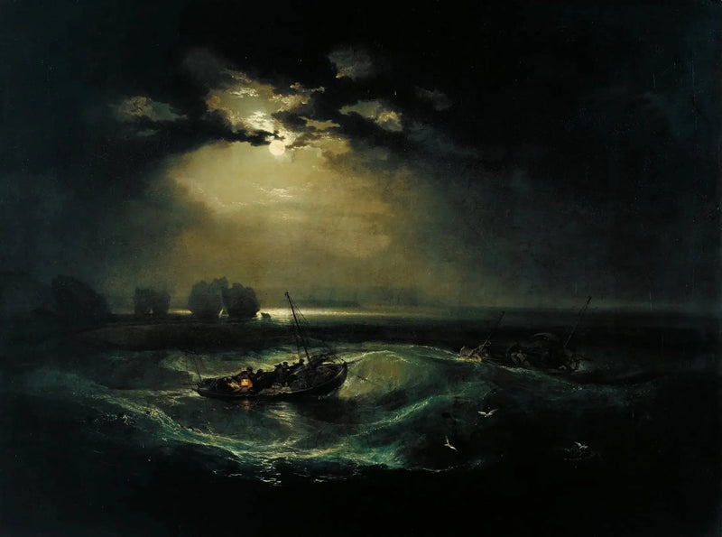 Pêcheurs en mer - J. M. W. Turner