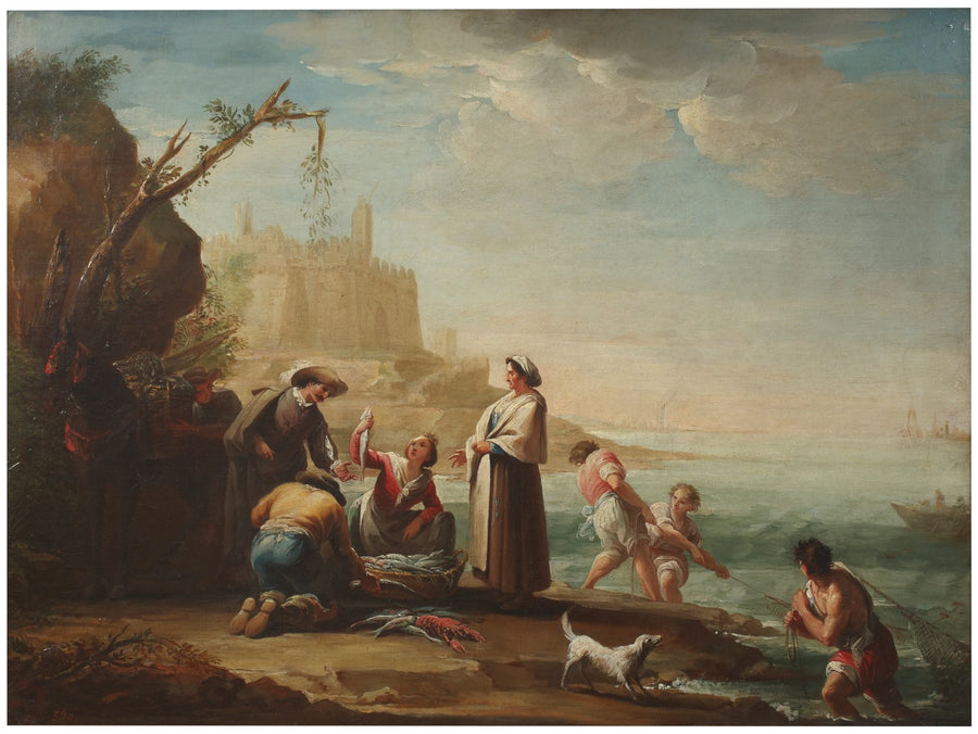 Les pêcheurs - Mariano Salvador Maella
