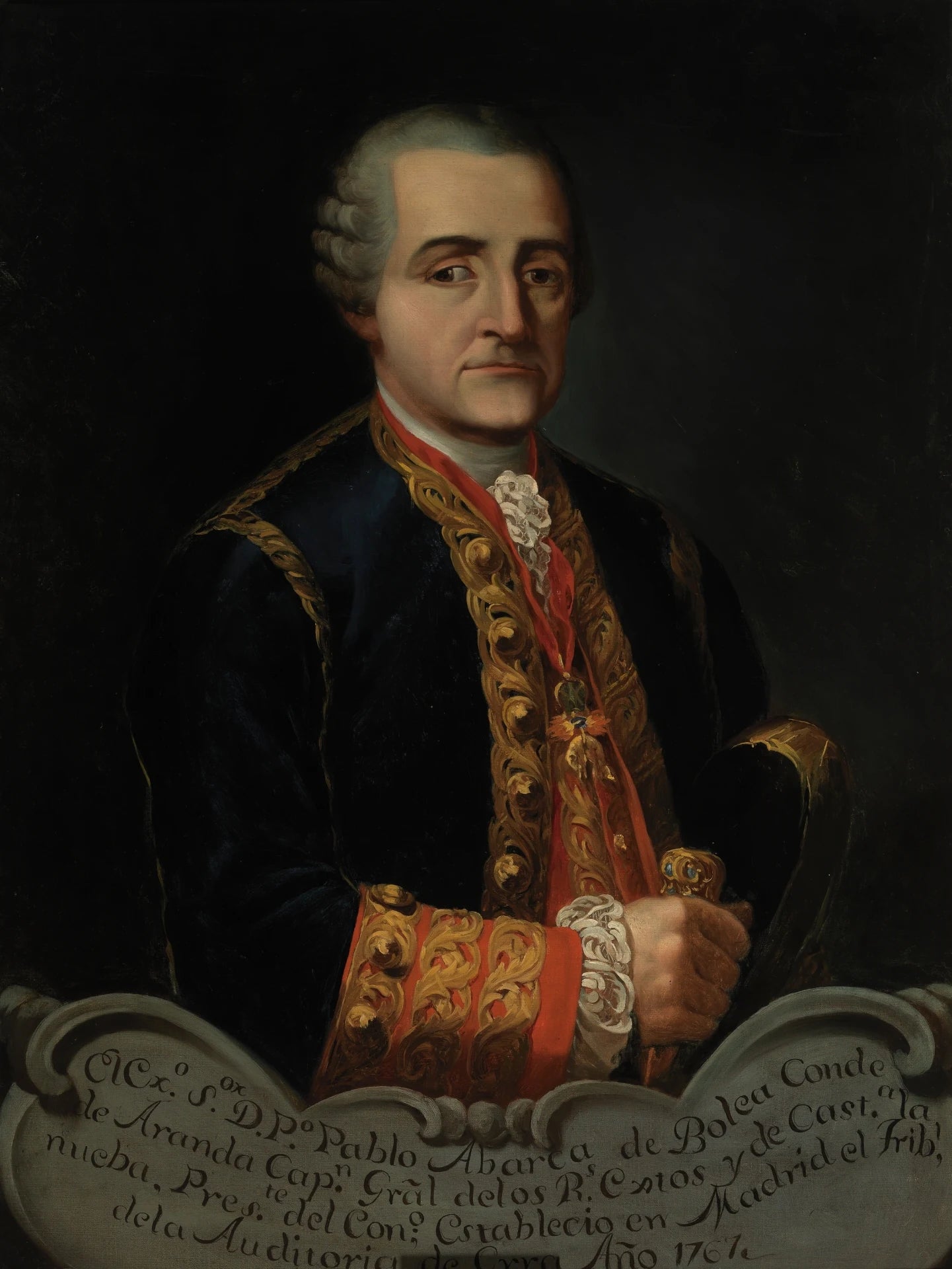 Pedro Pablo Abarca de Bolea, comte d'Aranda (copie) - Francisco Jover Casanova