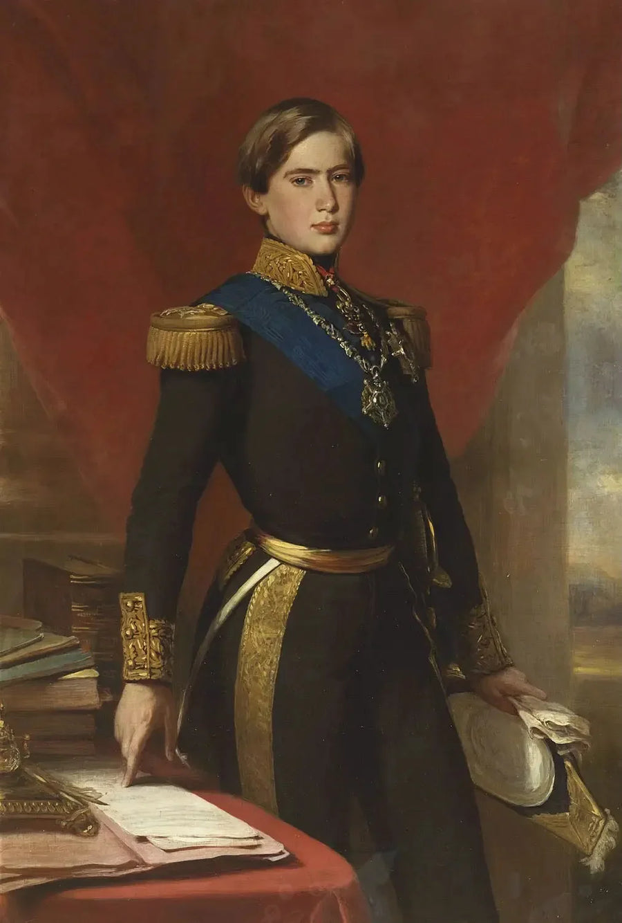Pedro V, roi du Portugal (1837-1861) - Franz Xaver Winterhalter