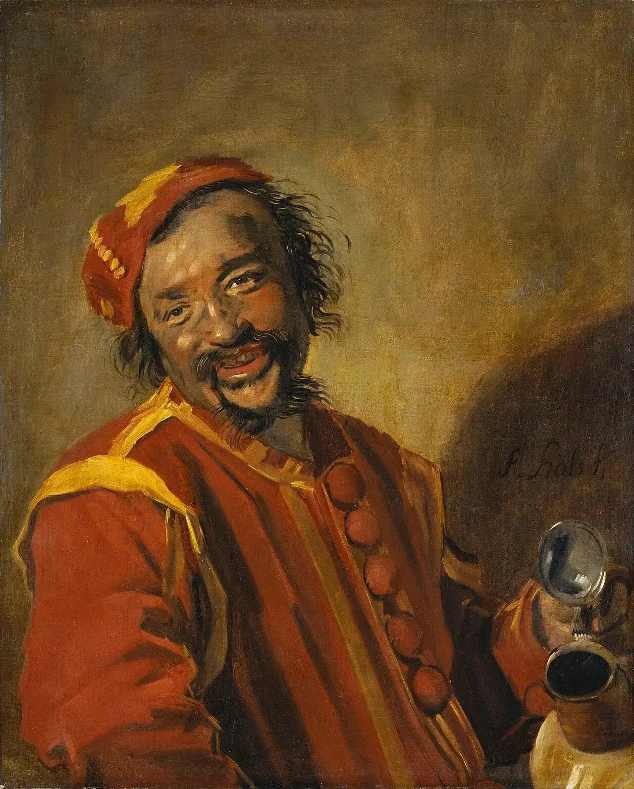 Peeckelhaeringh' - Frans Hals image 1 copie de tableau peinte à la main
