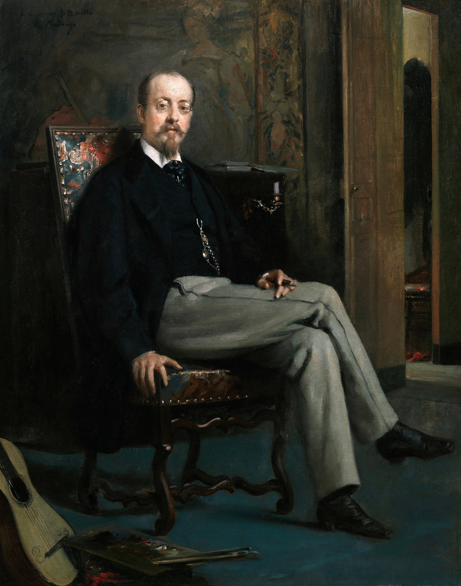 Le peintre Benito Soriano Murillo - Raimundo de Madrazo y Garreta