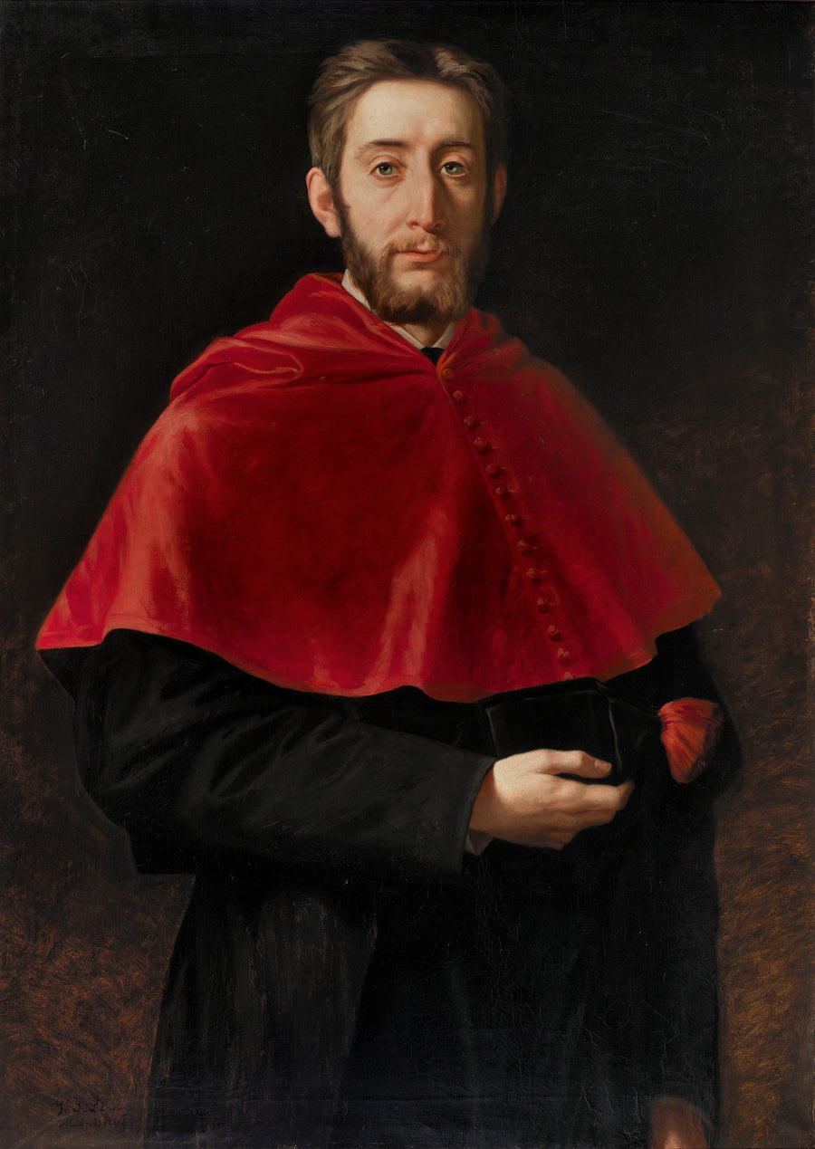 Le peintre Enrique Mélida et Alinari togado - Ignacio Suárez Llanos