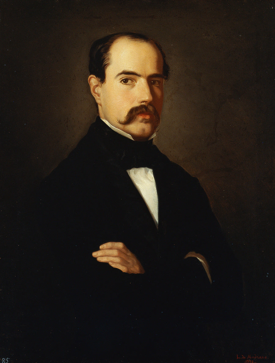 Le peintre Francisco Sainz - Luis de Madrazo