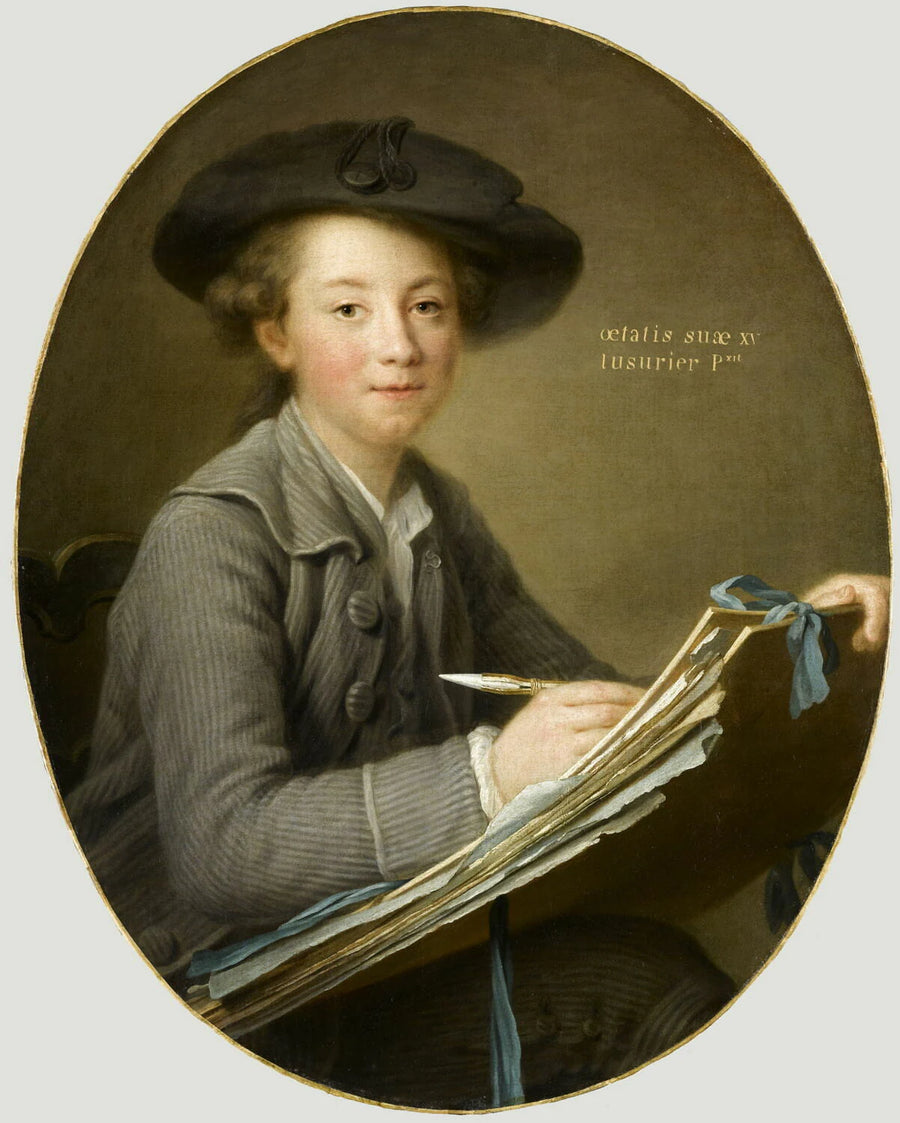 Le peintre Germain-Jean Drouais (1763-1788) à l'âge de quinze ans - Catherine Lusurier