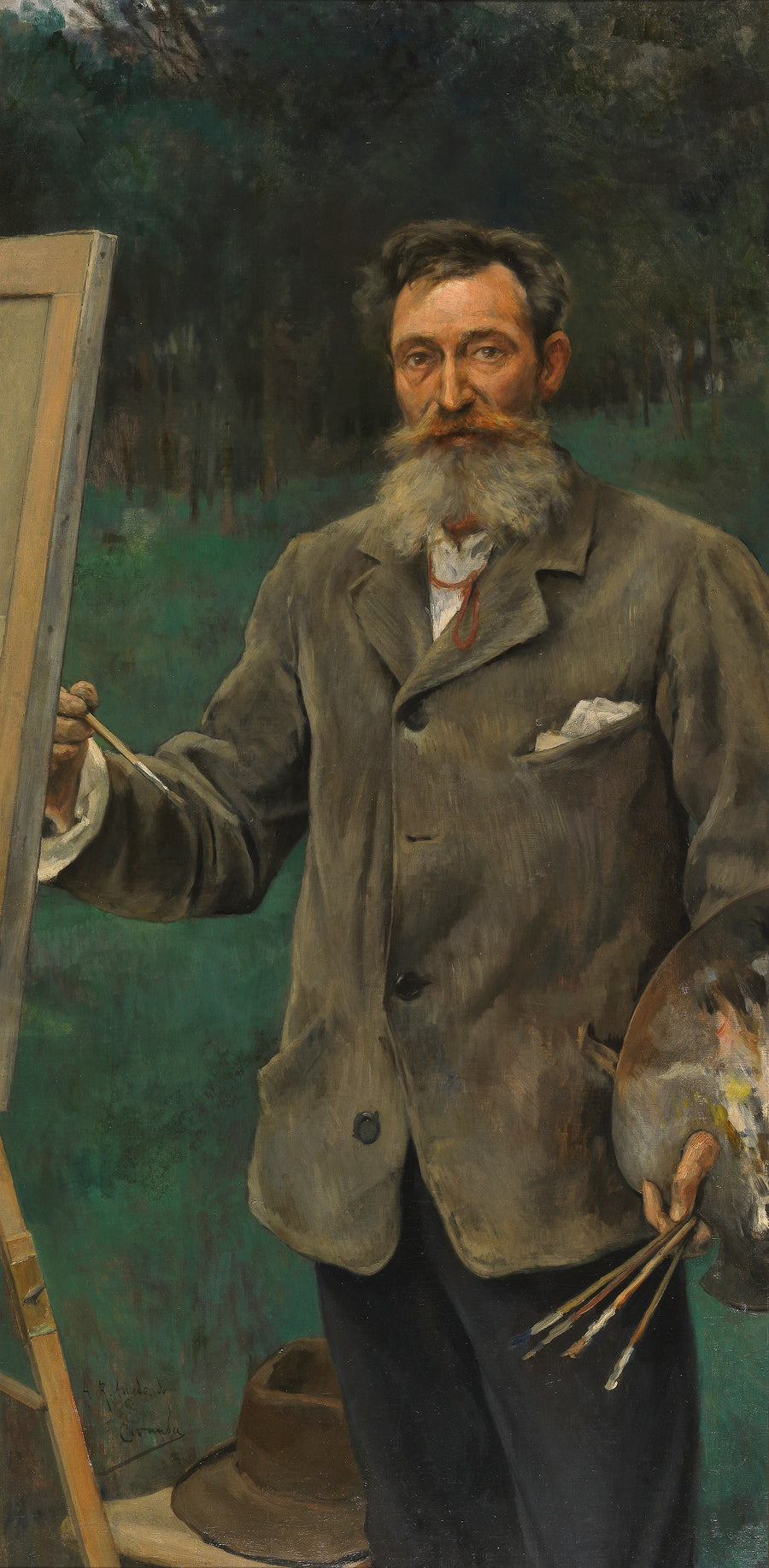 Le peintre Ricardo Arredondo - Vicente Cutanda y Toraya